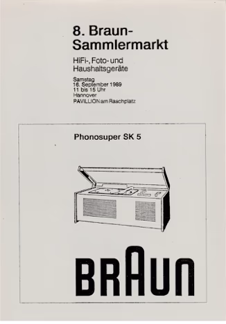 8. Braun Sammlermarkt 1989, Foto 1