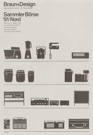 Braun+Design Sammlerbörse 1991/Nord, Foto 1