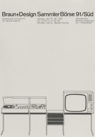 Braun+Design Sammlerbörse 1991/Süd, Foto 1