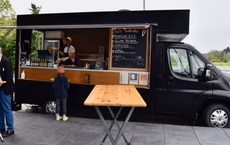 Leckere Pizza von Pauls FoodTruck