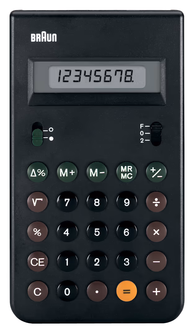 Braun ET 33 — Taschenrechner